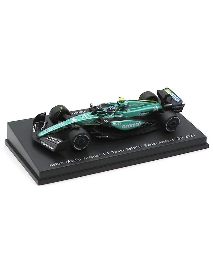 スパーク 1/64スケール アストンマーチン アラムコ F1チーム AMR24 フェルナンド・アロンソ 2024年 サウジアラビアGP  /spk拡大画像