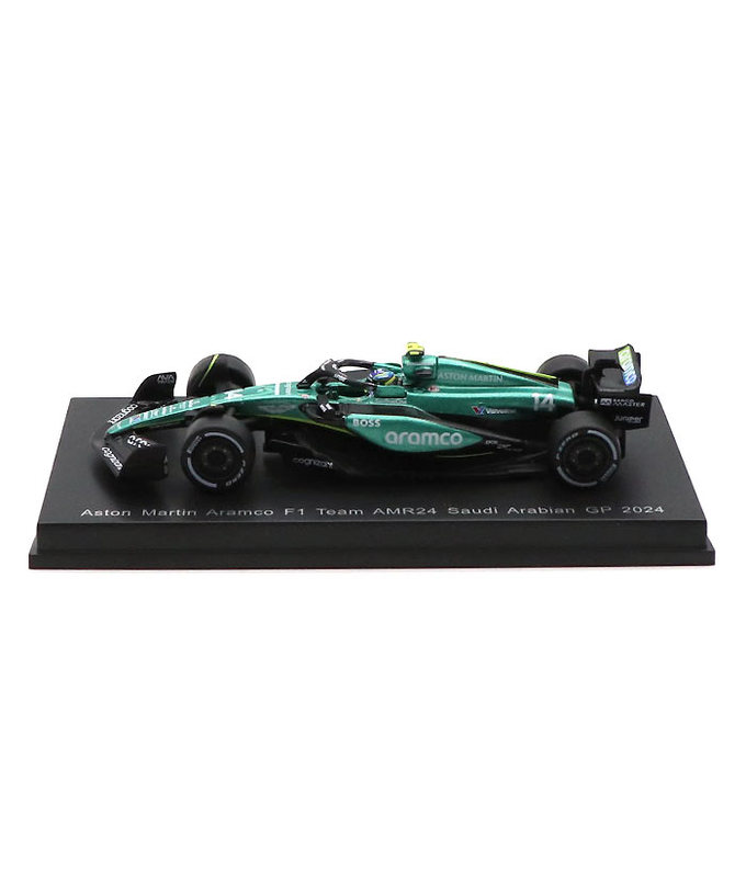 スパーク 1/64スケール アストンマーチン アラムコ F1チーム AMR24 フェルナンド・アロンソ 2024年 サウジアラビアGP  /spk拡大画像