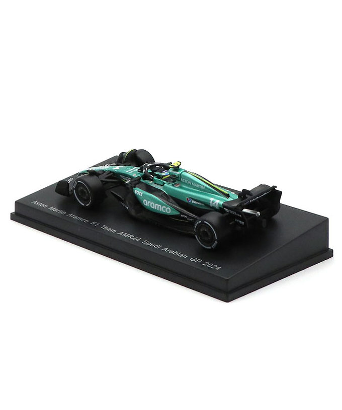 スパーク 1/64スケール アストンマーチン アラムコ F1チーム AMR24 フェルナンド・アロンソ 2024年 サウジアラビアGP  /spk拡大画像