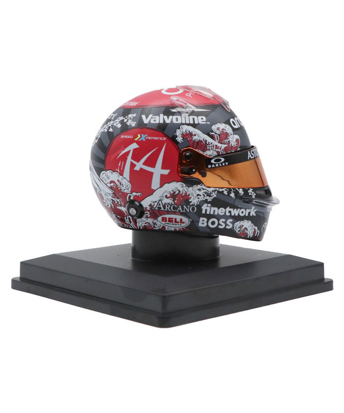 スパーク 1/5スケール フェルナンド・アロンソ アストンマーチン 2024年 日本GP ヘルメット拡大画像