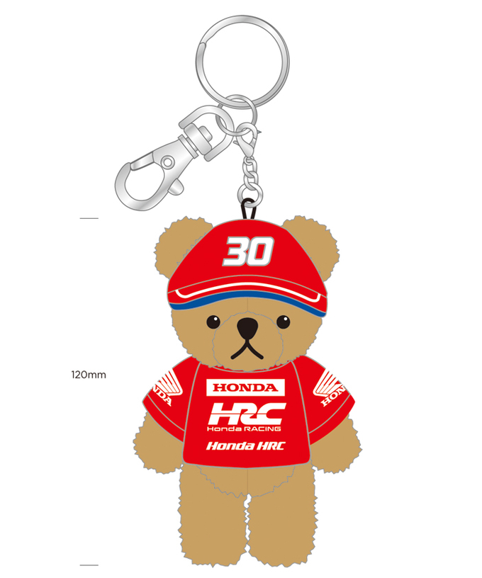 HONDA TEAM HRC  鈴鹿8時間耐久ロードレース 限定 ベアーキーリング 2025 /suzuka8h拡大画像