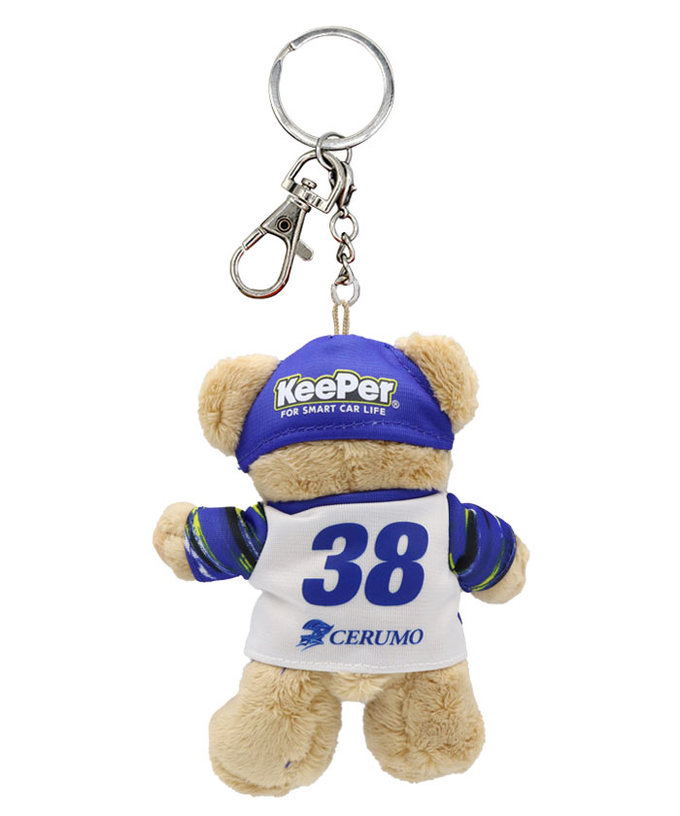TGR チーム キーパー セルモ チーム ベアー キーリング拡大画像