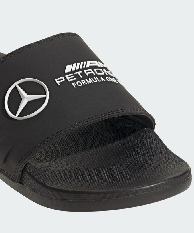 メルセデス AMG ペトロナス F1 チーム アディレットコンフォートスライド ブラック拡大画像