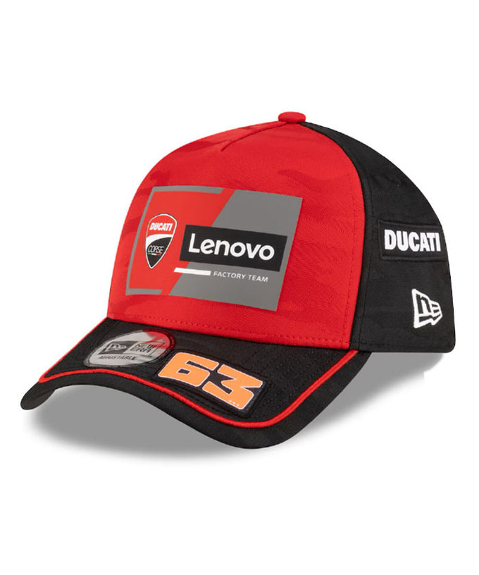 ドゥカティ レノボ チーム NEWERA  フランチェスコ・バニャイア キャップ 2025拡大画像