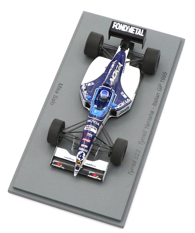 スパーク 1/43スケール ティレル ヤマハ 023 ミカ・サロ 1995年 イタリアGP拡大画像