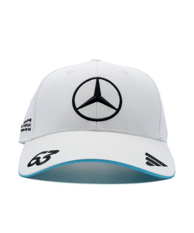 メルセデス AMG ペトロナス F1 チーム ジョージ・ラッセル キャップ ホワイト拡大画像
