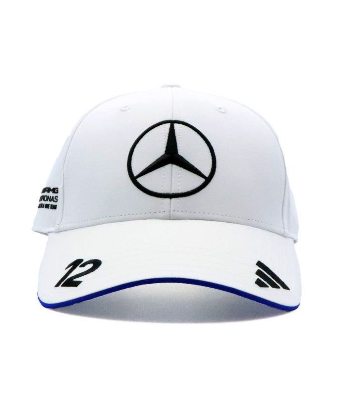 メルセデス AMG ペトロナス F1 チーム キミ・アントネッリ キャップ ホワイト拡大画像
