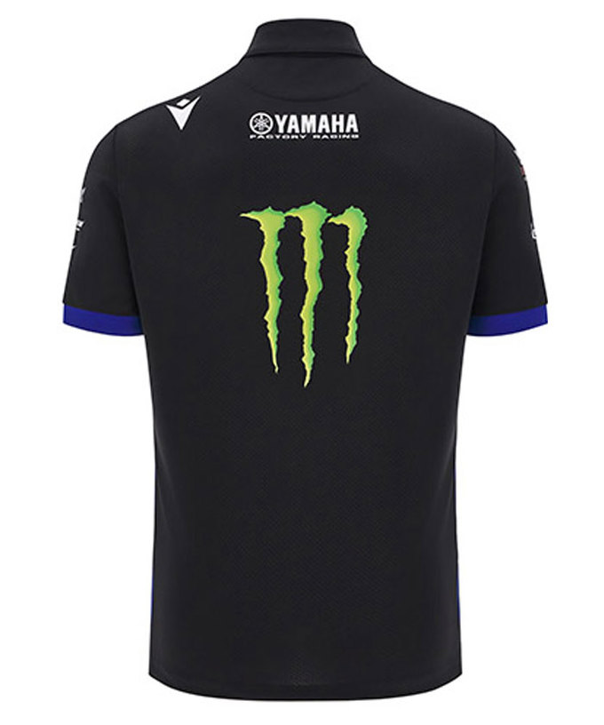 モンスターエナジー ヤマハ MotoGP チーム レプリカ ポロシャツ拡大画像