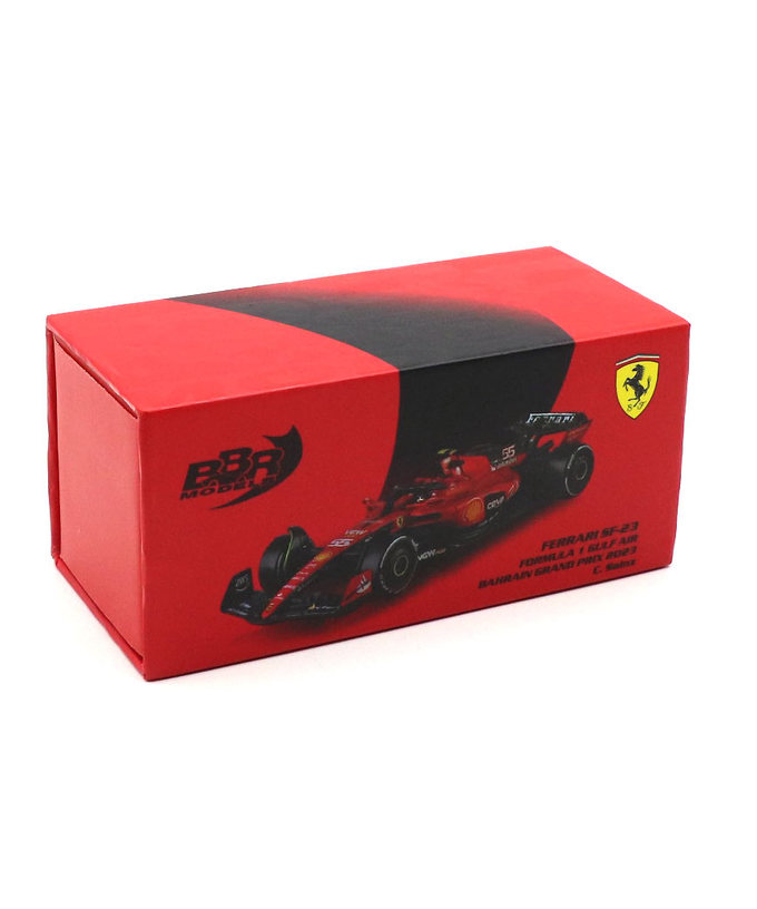 BBR 1/64スケール フェラーリ SF23 カルロス・サインツ 2023年 バーレーンGP /spk拡大画像