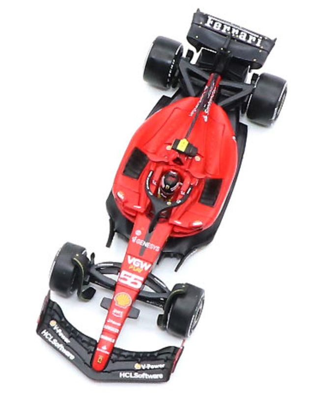 BBR 1/64スケール フェラーリ SF23 カルロス・サインツ 2023年 バーレーンGP /spk拡大画像
