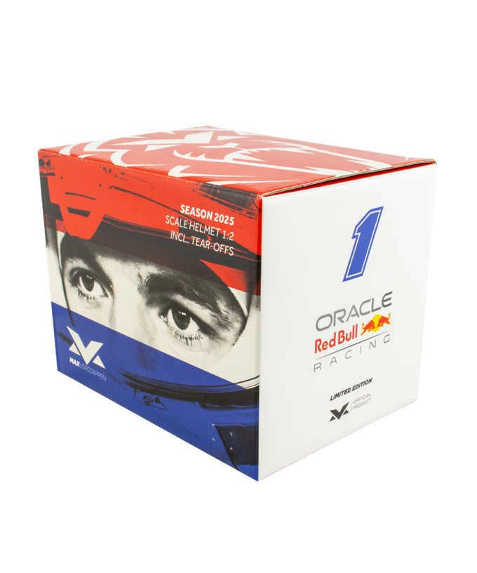フェルスタッペン別注 シューベルト 1/2スケール マックス・フェルスタッペン 2025年 レッドブル レーシング チーム ヘルメット /ARB拡大画像