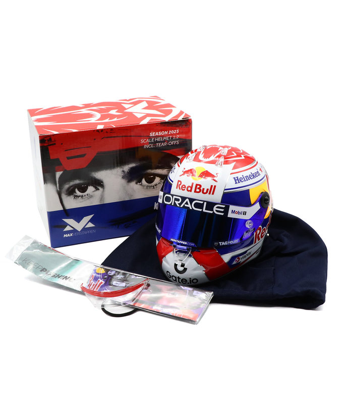 フェルスタッペン別注 シューベルト 1/2スケール マックス・フェルスタッペン 2025年 レッドブル レーシング チーム ヘルメット /ARB拡大画像