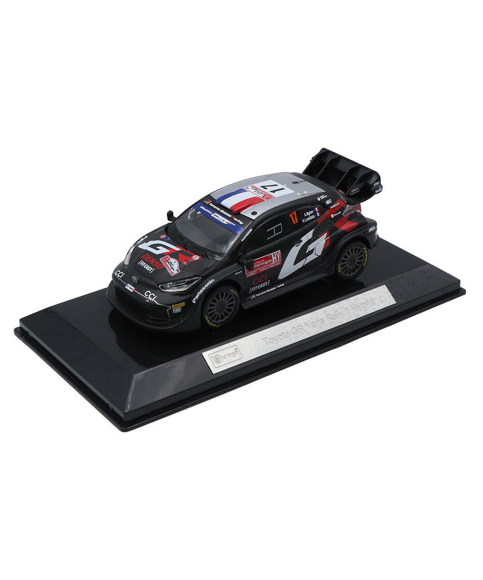 ブラゴ 1/43スケール トヨタ GR ヤリス ラリー1 ハイブリッド TOYOTA GAZOO Racing WRT 17号車 2024年 WRC ポルトガル ラリー /TGR_WRC拡大画像