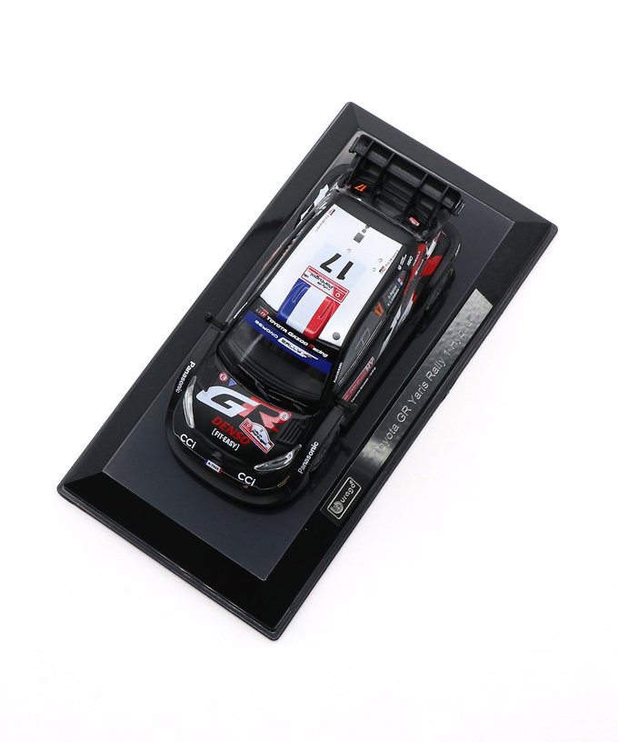 ブラゴ 1/43スケール トヨタ GR ヤリス ラリー1 ハイブリッド TOYOTA GAZOO Racing WRT 17号車 2024年 WRC ポルトガル ラリー /TGR_WRC拡大画像