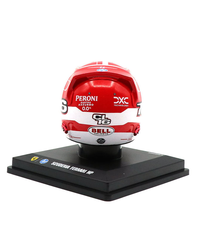 ルックスマート 1/5スケール シャルル・ルクレール フェラーリ 2025年  ヘルメット拡大画像