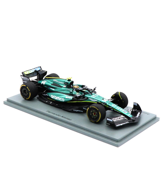 スパーク 1/43スケール アストンマーチン アラムコ F1 チーム AMR24 フェルナンド・アロンソ 2024年 メキシコGP F1 400戦レース 記念 /24f1m拡大画像