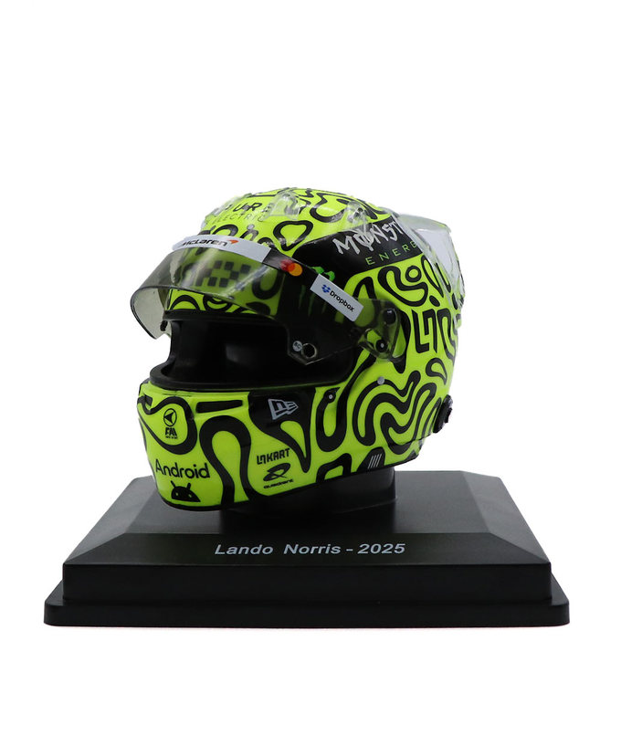 スパーク 1/5スケール ランド・ノリス マクラーレン 2025年 ヘルメット拡大画像