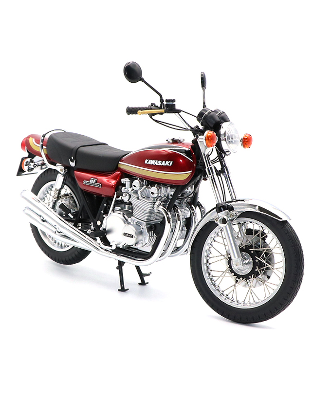 ミニチャンプス 1/12スケール カワサキ Z1 900 スーパー4 1972年 レッド/ブラウン 拡大画像