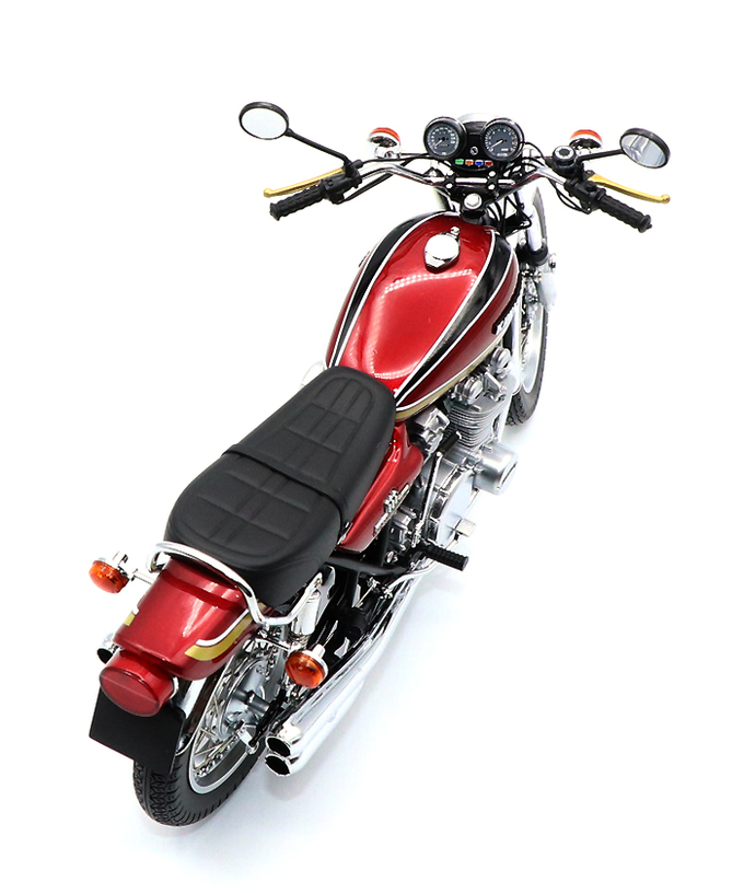 ミニチャンプス 1/12スケール カワサキ Z1 900 スーパー4 1972年 レッド/ブラウン 拡大画像