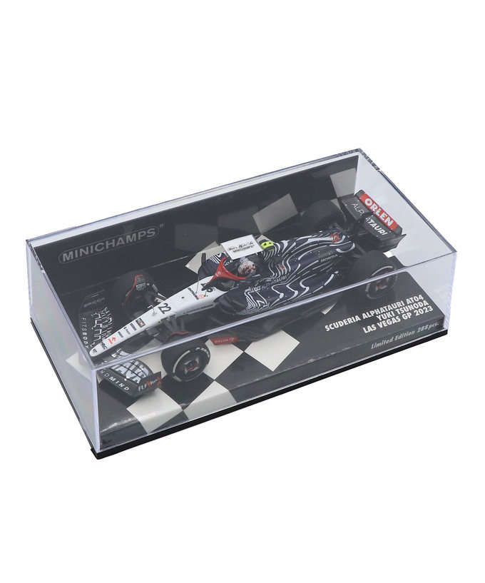 ミニチャンプス 1/43スケール スクーデリア アルファタウリ AT04 角田裕毅 2023年 ラスベガスGP拡大画像