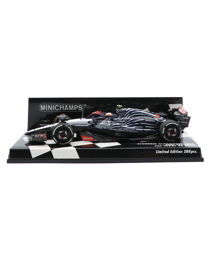 ミニチャンプス 1/43スケール スクーデリア アルファタウリ AT04 角田裕毅 2023年 ラスベガスGP拡大画像
