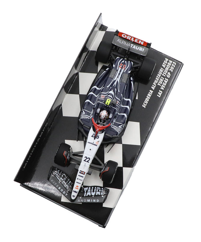 ミニチャンプス 1/43スケール スクーデリア アルファタウリ AT04 角田裕毅 2023年 ラスベガスGP拡大画像