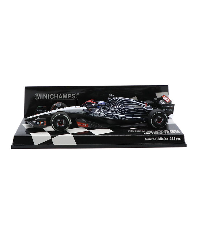 ミニチャンプス 1/43スケール スクーデリア アルファタウリ AT04 ダニエル・リカルド 2023年 ラスベガスGP拡大画像