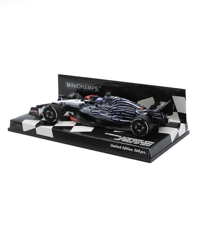 ミニチャンプス 1/43スケール スクーデリア アルファタウリ AT04 ダニエル・リカルド 2023年 ラスベガスGP拡大画像