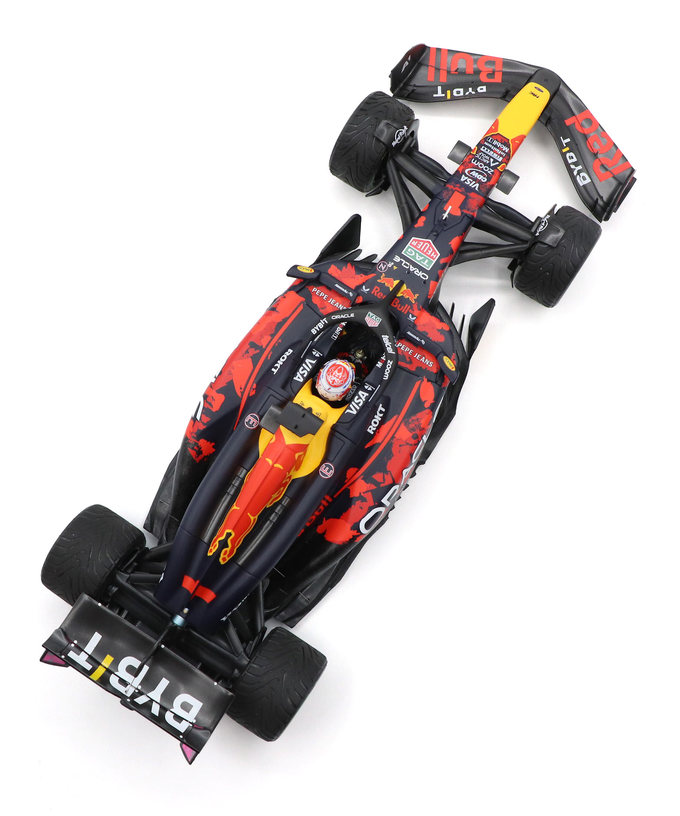 ミニチャンプス 1/18スケール オラクル レッドブルレーシング マックス・フェルスタッペン 2024年 イギリスGP 2位入賞拡大画像