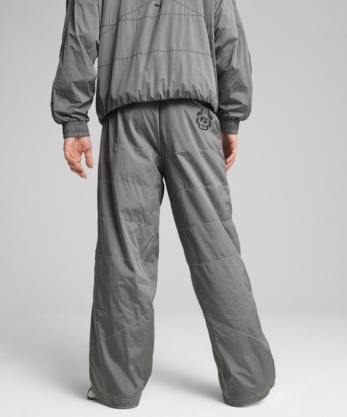 PUMA FORMULA１ T7 オーバーサイズ トラックパンツ シルバー拡大画像