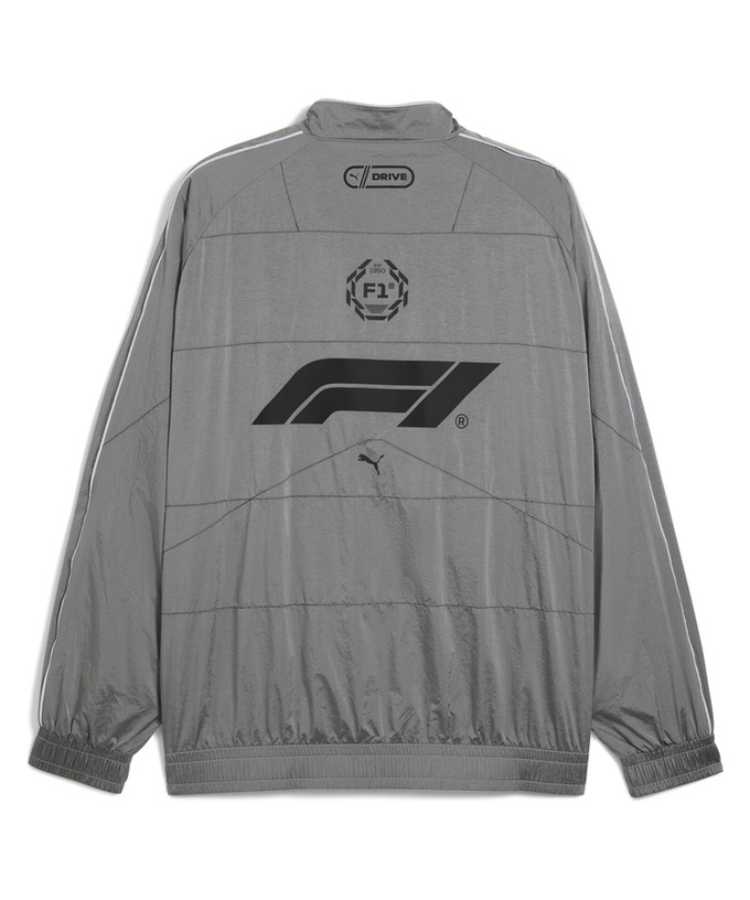 PUMA FORMULA１ T7 オーバーサイズ トラックジャケット シルバー拡大画像