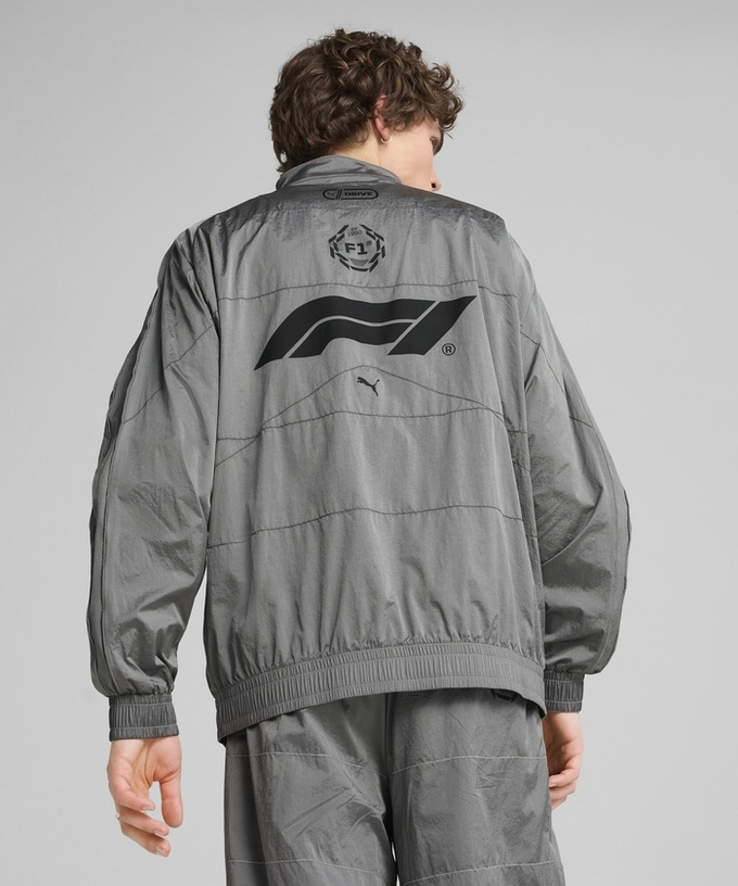 PUMA FORMULA１ T7 オーバーサイズ トラックジャケット シルバー拡大画像