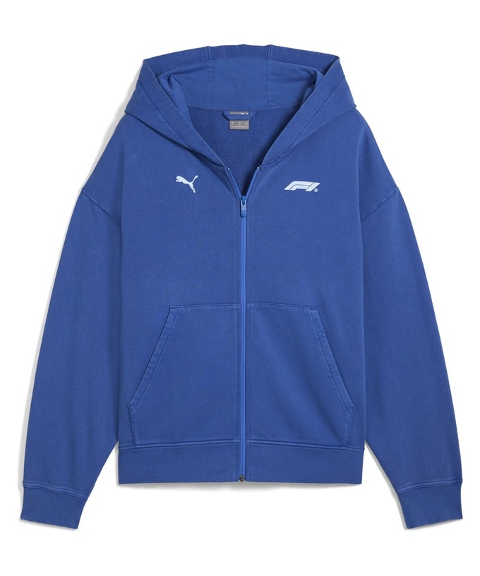 PUMA FORMULA1 グラフィック フルジップフーディー ブルー拡大画像