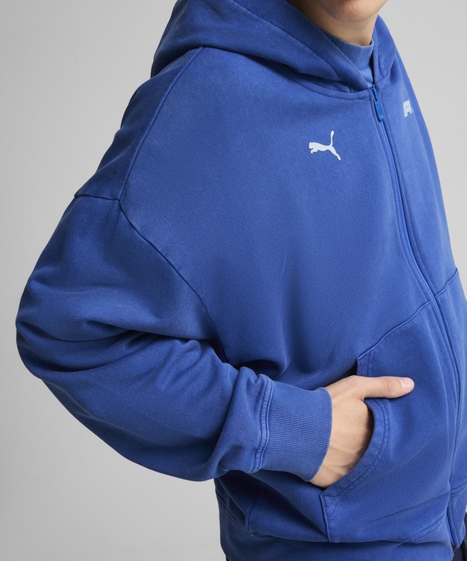 PUMA FORMULA1 グラフィック フルジップフーディー ブルー拡大画像