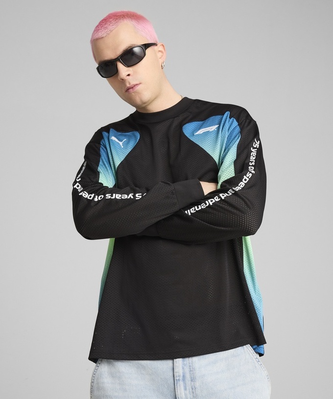 PUMA FORMULA1 オーバーサイズ ロングスリーブTシャツ拡大画像