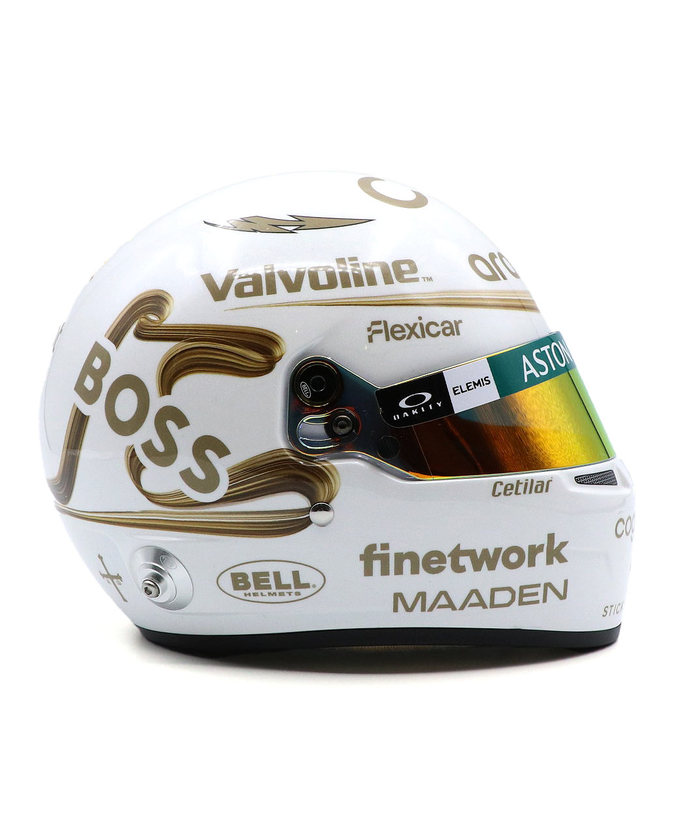 BELL 1/2スケール フェルナンド・アロンソ 2025年 中国GP アストンマーチン ヘルメット拡大画像