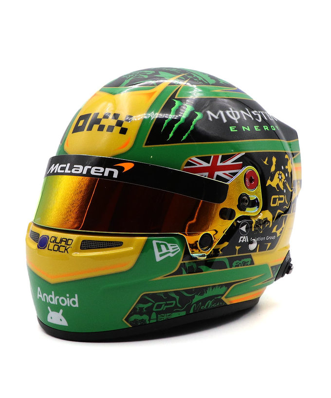 BELL 1/2スケール オスカー・ピアストリ 2025年 オーストラリアGP マクラーレン ヘルメット拡大画像