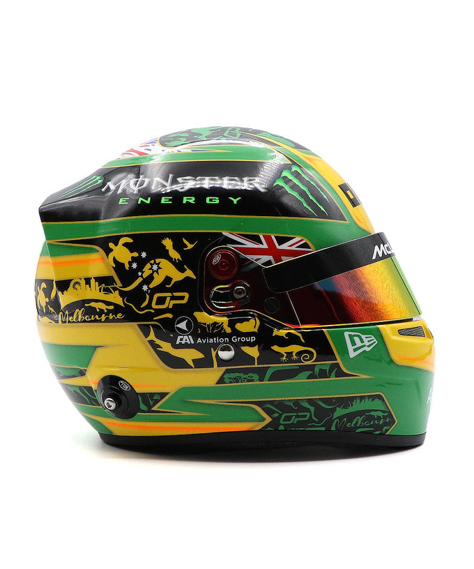 BELL 1/2スケール オスカー・ピアストリ 2025年 オーストラリアGP マクラーレン ヘルメット拡大画像