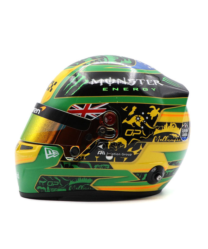 BELL 1/2スケール オスカー・ピアストリ 2025年 オーストラリアGP マクラーレン ヘルメット拡大画像