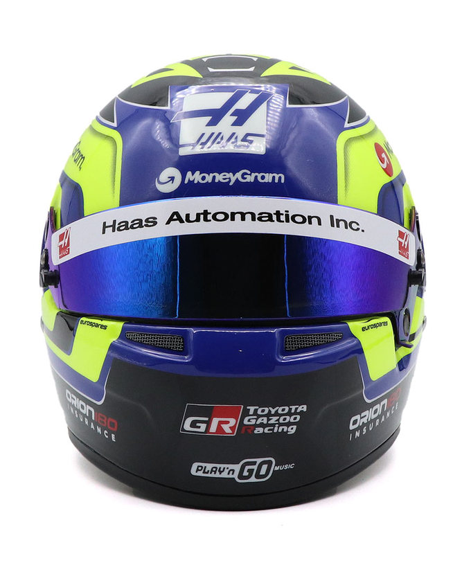 BELL 1/2スケール オリバー・ベアマン 2025年 ハース ヘルメット拡大画像