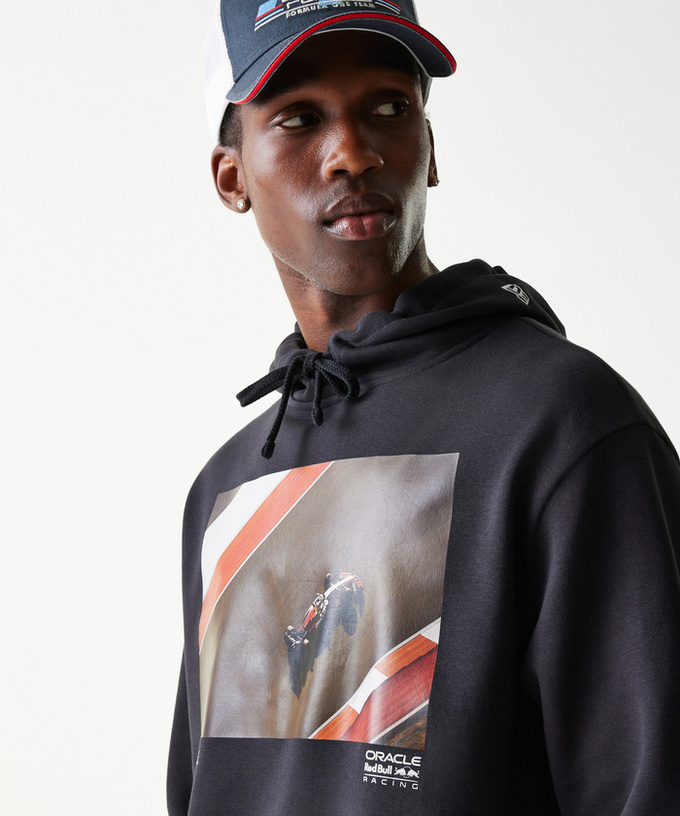 オラクル レッドブルレーシング NewEra オーバーサイズ フーディー拡大画像