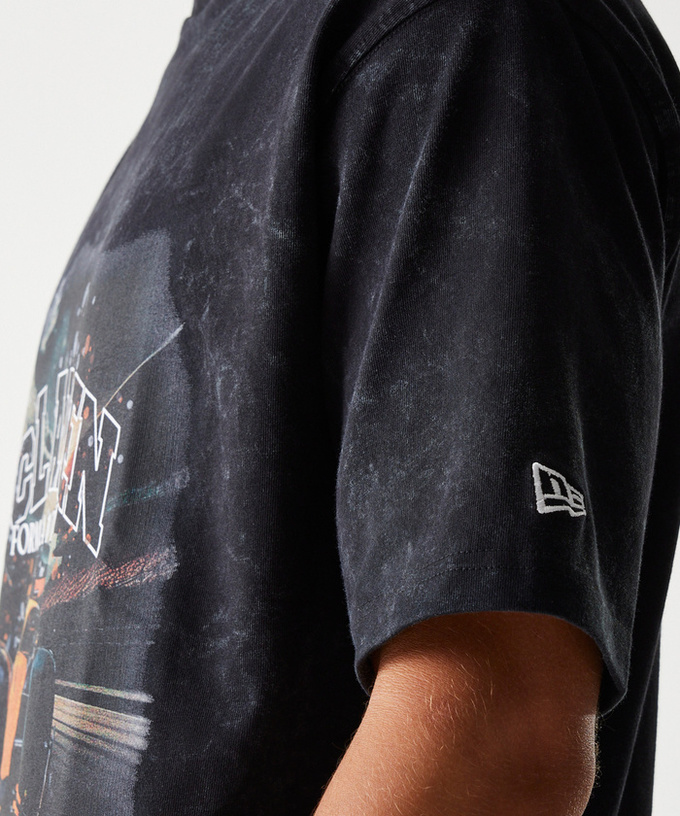 マクラーレン F1チーム NewEra ウォッシュ グラフィック オーバーサイズTシャツ拡大画像