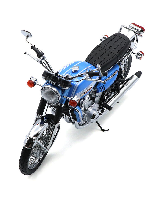 ミニチャンプス 1/12スケール スズキ  GT 750 1972年 ブルーメタリック 拡大画像