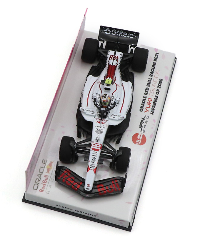 ミニチャンプス x 京商 別注 1/43スケール オラクル レッドブル レーシング ホンダ RB21 角田裕毅 2025年 日本GP /25f1/25jp拡大画像