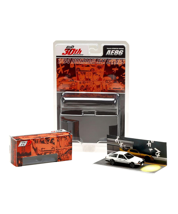 Hobby JAPAN 1/64スケール 頭文字D 30周年記念 Toyota SPRINTER TRUENO (AE86) / 頭文字D 藤原拓海 VS 高橋啓介拡大画像