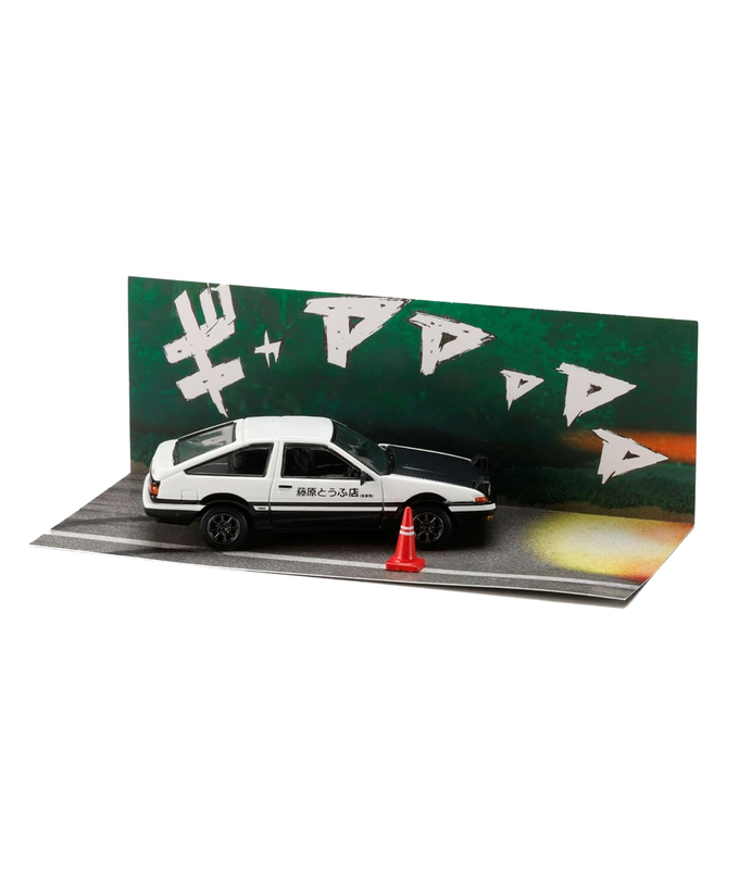 Hobby JAPAN 1/64スケール 頭文字D 30周年記念 Toyota SPRINTER TRUENO (AE86) / 頭文字D 藤原拓海 VS 舘智幸 拡大画像