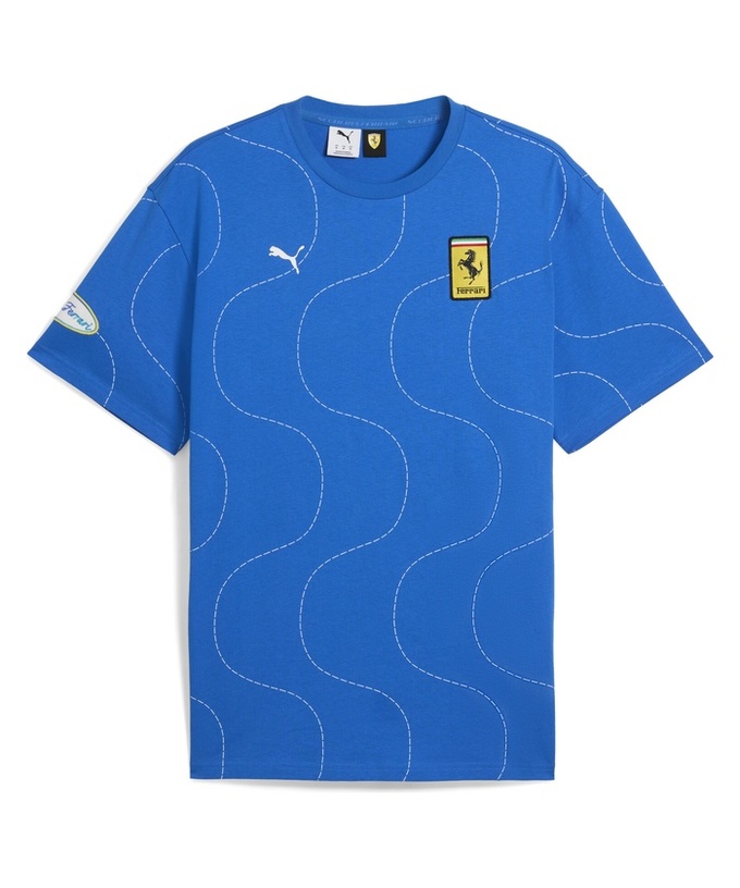 【購入数制限有/おひとり様1個まで】PUMA スクーデリア フェラーリ SF モンツァ Tシャツ ブルー /TM-W拡大画像