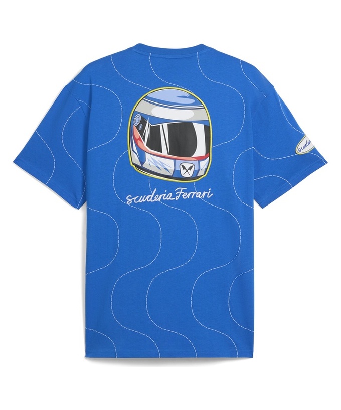 【購入数制限有/おひとり様1個まで】PUMA スクーデリア フェラーリ SF モンツァ Tシャツ ブルー /TM-W拡大画像
