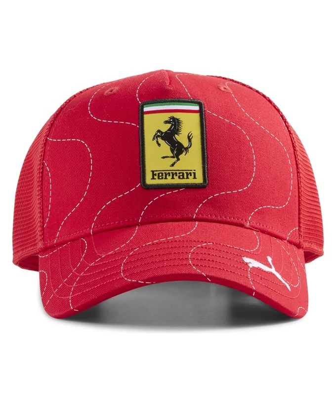 【購入数制限有/おひとり様1個まで】PUMA スクーデリア フェラーリ SF モンツァ トラッカーキャップ レッド /TM-W拡大画像