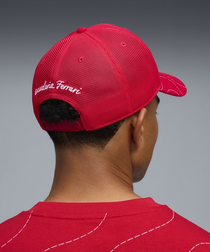 【購入数制限有/おひとり様1個まで】PUMA スクーデリア フェラーリ SF モンツァ トラッカーキャップ レッド /TM-W拡大画像